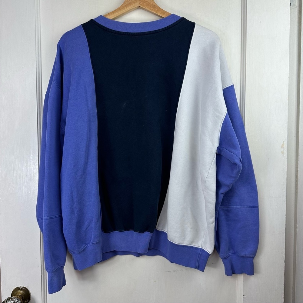 Vintage 90's Color Block Izod Club Crewneck Pullover Sweatshirt